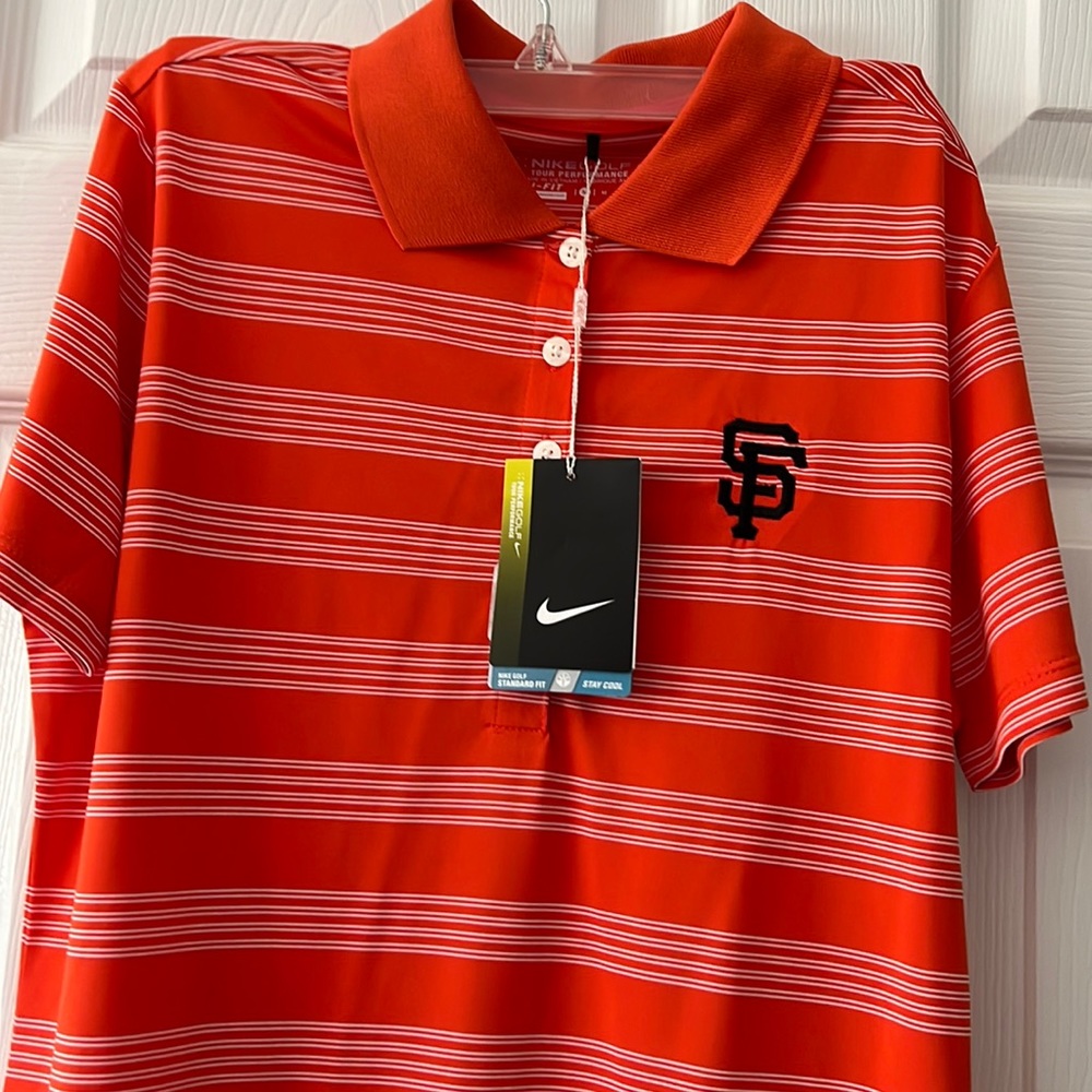 Nike Golf Dri-Fit Tour Performance Polo 🧡🖤